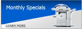 Monthly Specials - click to learn more
